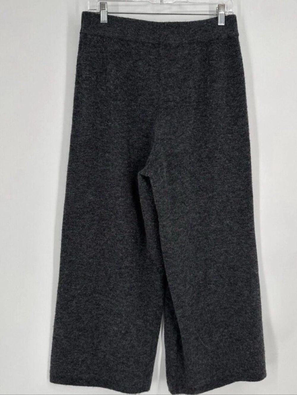 jenni kayne • marina culottes cashmere blend cropped knit lounge pants wide leg - Picture 3 of 4
